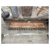 Thermoid Advertising Wire Rack & Signage.