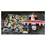 Fisher Price Construx, Lego, Galoob Toy Plane.