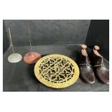 Vent Grate, Check Spindle, Mansfields Shoe Trees.