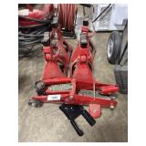 2ton Floor Jack, (4) 3ton Jack Stands.