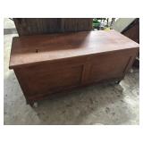 Primitive Pine Blanket Chest.