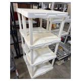 (2) Rubbermaid Style Shelves.