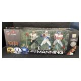 NFL QB Legacy Manning Brothers Figures.