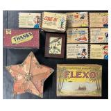 Advertising Chocolate Boxes, Fraktur, Wacky Plaks.