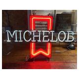 Vintage Michelob Beer Adv. Neon Lighted Sign.