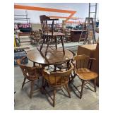 Mid Century Maple Dining Table.