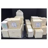 Large Lot Of Cherished Teddies Figures.