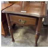 Traditional Style Maple End Table.