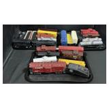 Lionel Train Cars, Engine, Tankers, Caboose.
