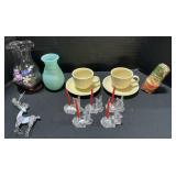 Fenton Glass, Christmas Biedermann, Fiestaware.