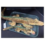 2 Steiff Gaty Crocodiles.