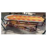 (3) Vtg Runner Sleds.