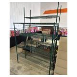 (2) Wire Shelves.