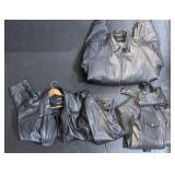 2 Menï¿½s Leather Jackets & Vest.