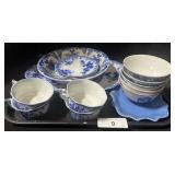 Blue & White Dinnerware.
