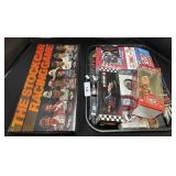 Racing Game, Keychains, Cars, Pens.