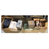 Vintage Wooden & Metal Boxes.
