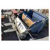 Towable Pavement/Leaf/Lawn Sweeper.
