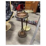 (2) Vtg Brass AshTray.