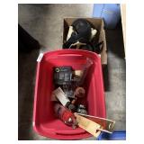 Welding Helmets & Fire Extinguishers.
