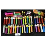 Lot Of Various Character PEZ Candy Dispensers,