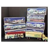 Large Lot Of Hess Trucks.
