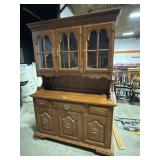 Traditional Style Maple Hutch.