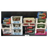 15 NOS Die Cast Cars, Tractors & Tucks.