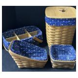 4 Longaberger Baskets.