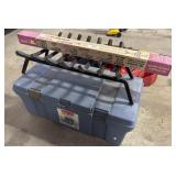 Roof Jack, Fireplace Grate, Tote.