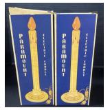 2 Paramount Electric Candles.