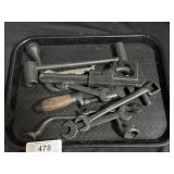 Vintage Mechanic Tools, Wrenches.