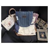 Lot Of Longaberger Purses.