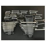 Combination Wrenches With Cases.