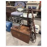 Vtg Flexible Flyer Sled, Minnie & Mickey Mouse