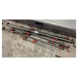 (8) Slide Clamps.