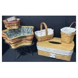 5 Longaberger Baskets.