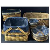 5 Longaberger Baskets.