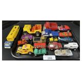 Toy Die Cast Cars, Tonka, Buddy L, Tootsie Toy.