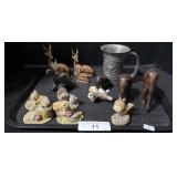 Animal Figures & Turkey Mug.