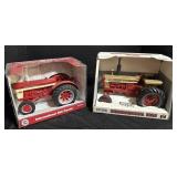 2 Model Tractors.