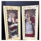 Rennoc Santa & Mrs Claus Dolls.