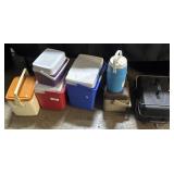 Large Lot Of Lunchboxes.