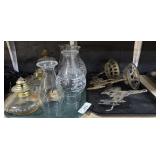 Vintage Oil Lamps & Sconces.