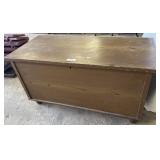 Vtg Pine Blanket Chest.