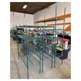 (3) Wire Shelves.