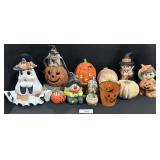 Halloween & Fall Ceramic Figurine & Light.