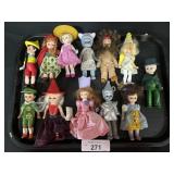 12 Madam Alexander McDonaldï¿½s Toy Dolls.