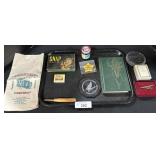 Cornmeal Bags, Keen Brooch, Medical Adv.