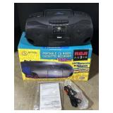 Magnavox Stereo Boombox w/ Box.